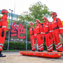 武警上海总队机动第一支队开展应急救援演练